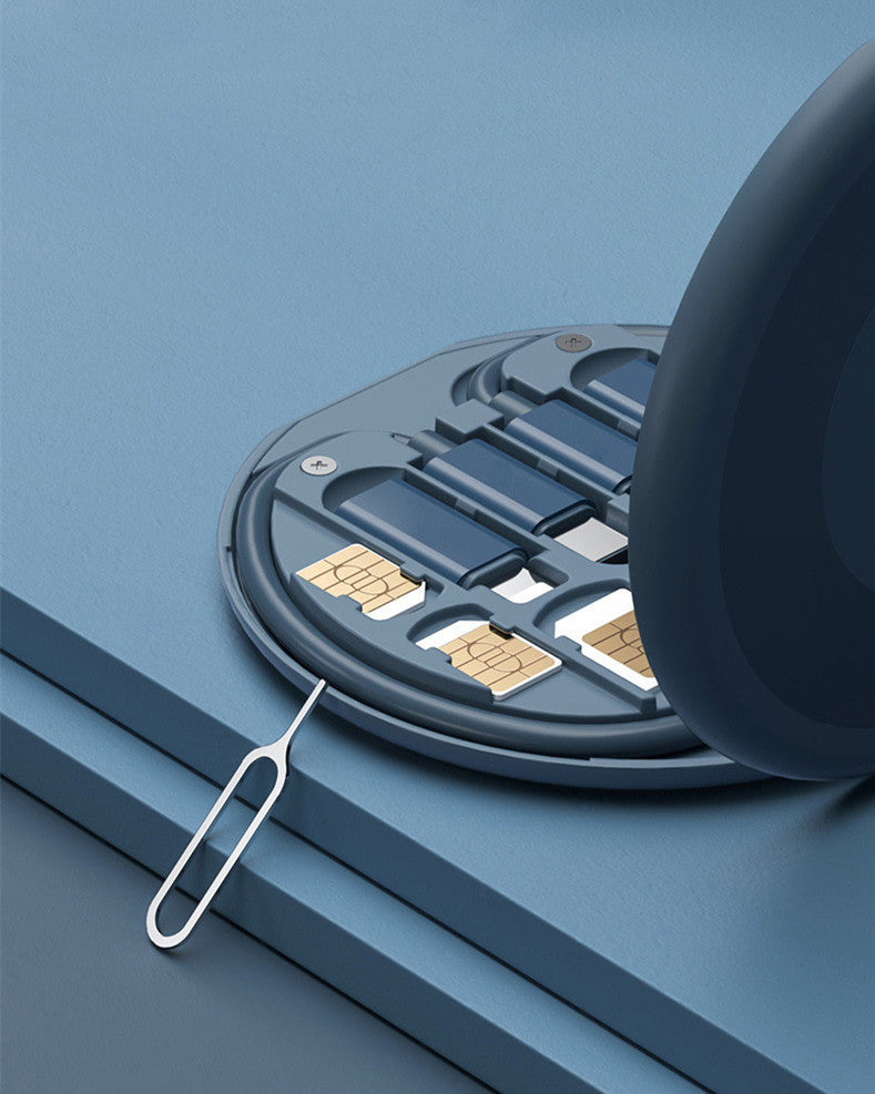 Multi-Port Fast Charger Cable with Storage β 60W Power in Your Pocket