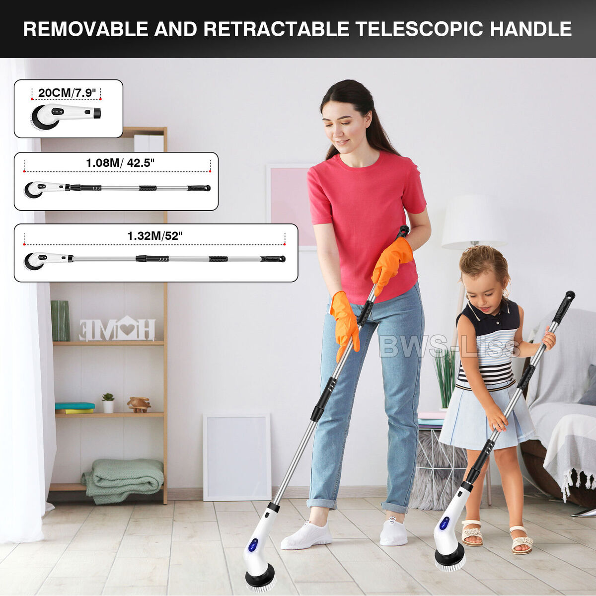 Electric Spin Scrubber - Electric Cleaning Brush