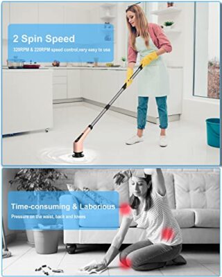 Electric Spin Scrubber - Electric Cleaning Brush